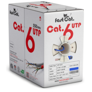 fast Cat. Cat 6 Ethernet Cable 1000ft (Blue)