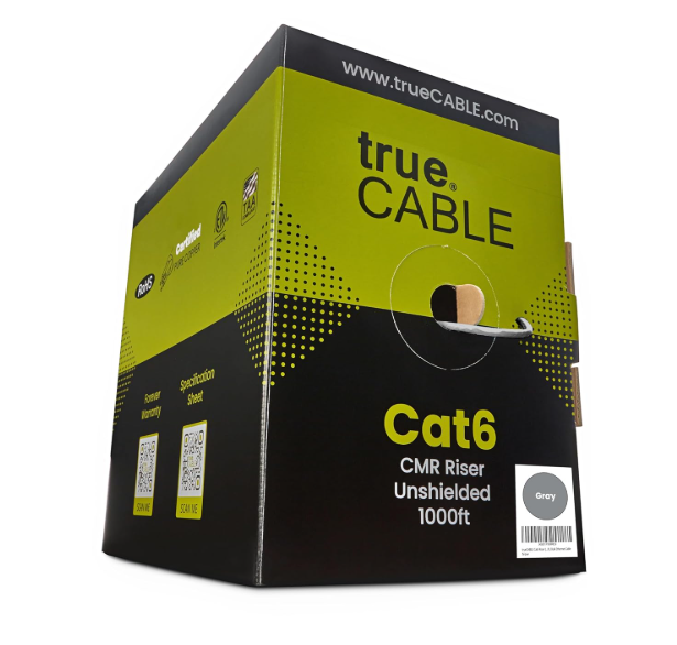 trueCABLE Cat6 Riser (CMR)