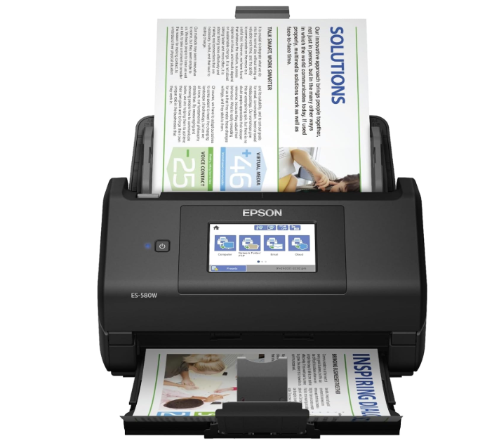 Epson Workforce ES-580W Wireless Color Duplex Desktop