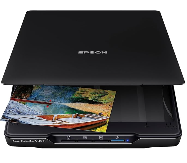 Epson - Perfection V39 II - Color Photo and Document Flatbed Scanner