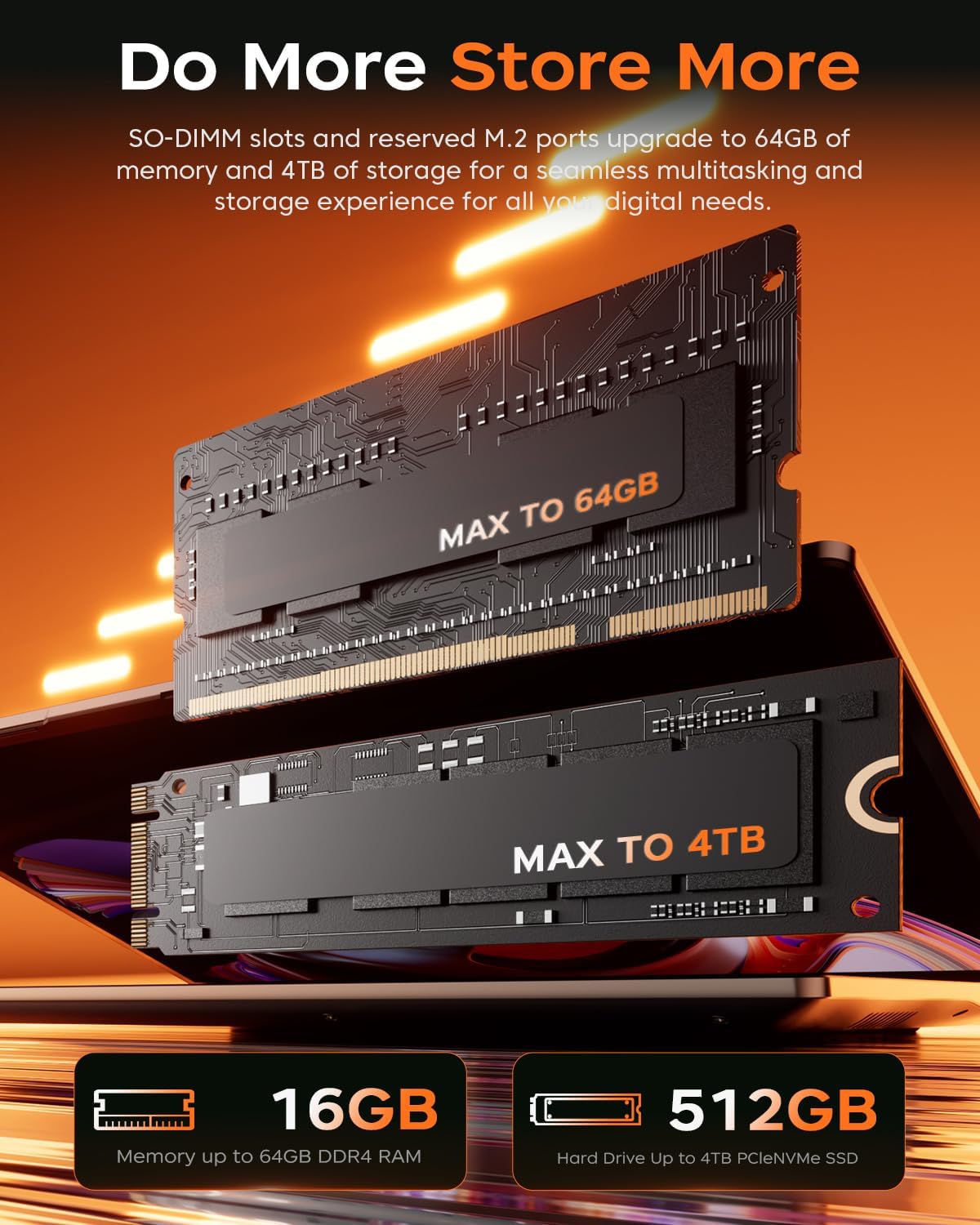 Gaming Laptop, 16.0inch Laptop Computer with AMD Ryzen 7 - Image 4