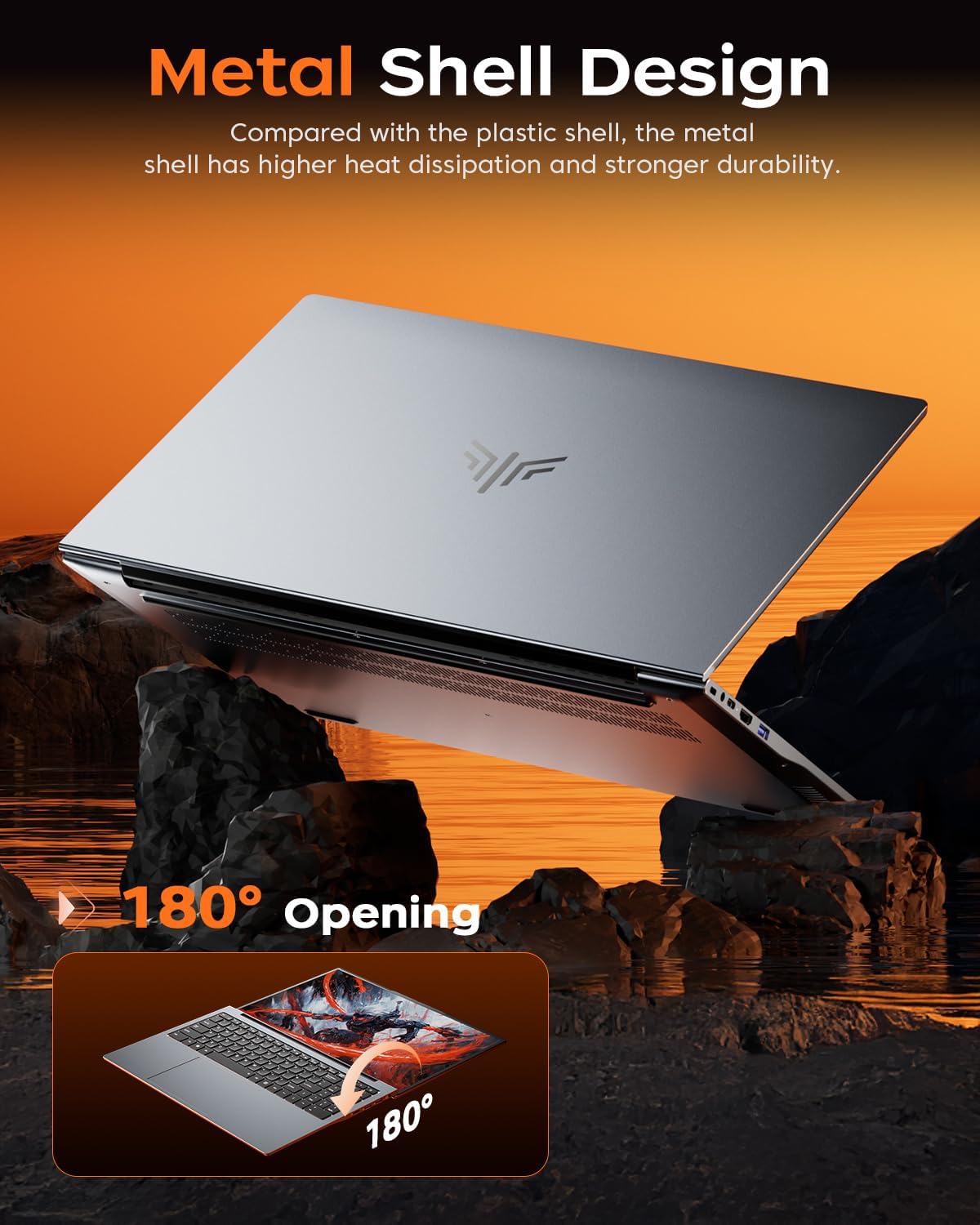 Gaming Laptop, 16.0inch Laptop Computer with AMD Ryzen 7 - Image 3