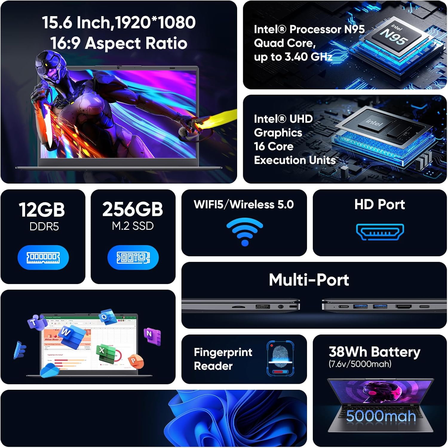 Coolby 15.6inch Laptop - Image 8